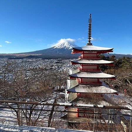 פוג'יושידה Guest House Fuji No Yado Akebono Building A - Vacation Stay 74316V מראה חיצוני תמונה